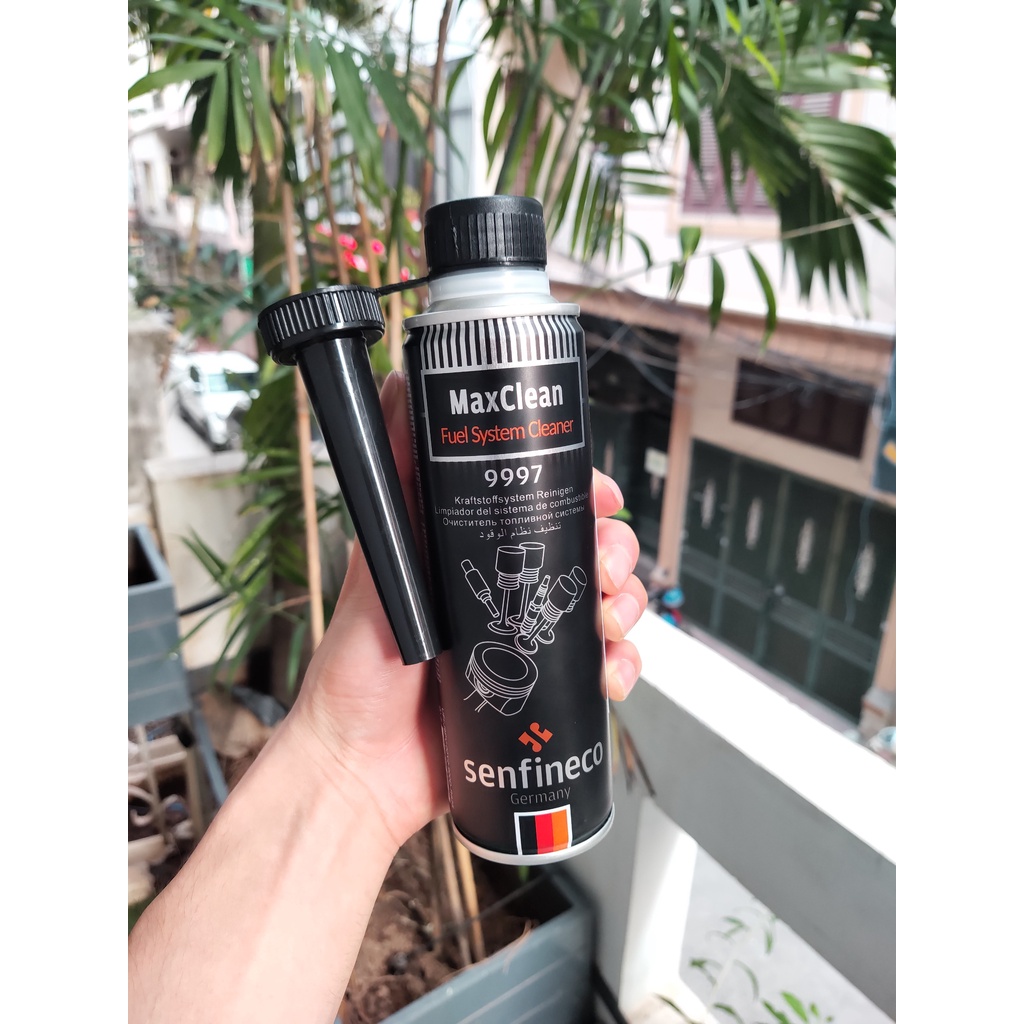 Dung dịch vệ sinh kim phun, bình xăng, buồng đốt xe Senfineco, tẩy sạch vết bẩn, tiết kiệm nhiên liệu