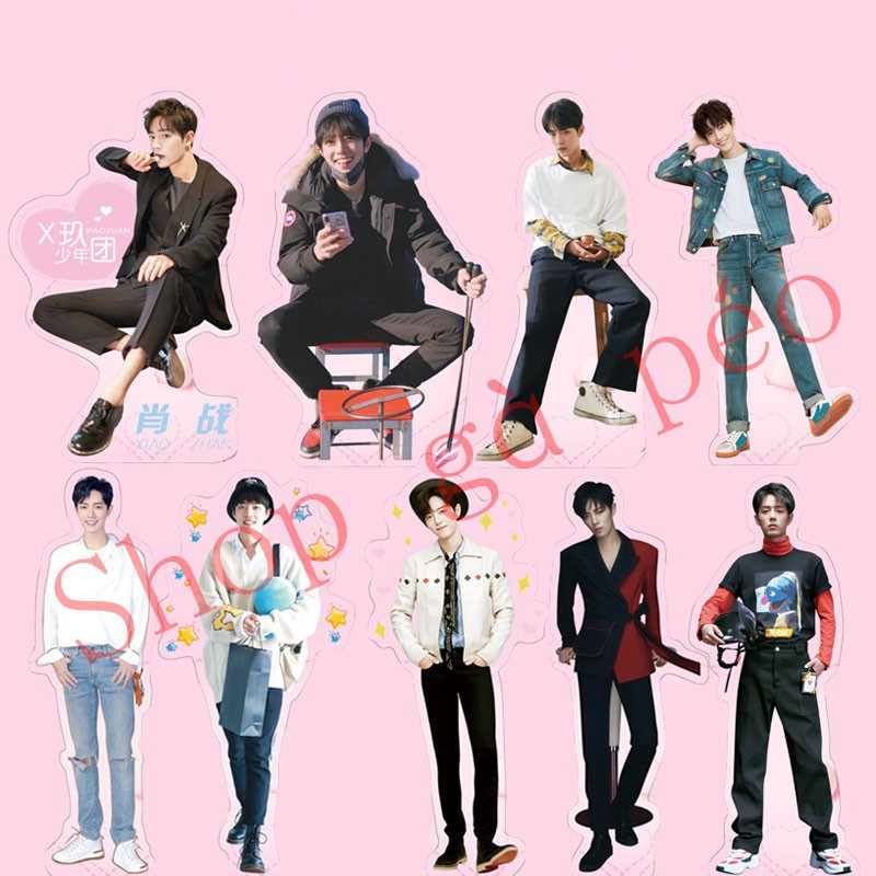 [Có sẵn] Standee Acrylic hình mẫu Tiêu Chiến