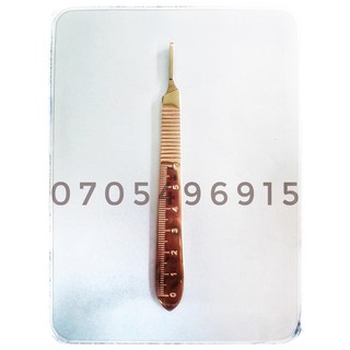 Cán dao mổ mạ vàng