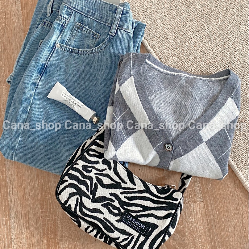 Áo Cardigan Bo Tay Dáng Croptop Phong Cách Hàn Quốc | CANA SHOP | BigBuy360 - bigbuy360.vn