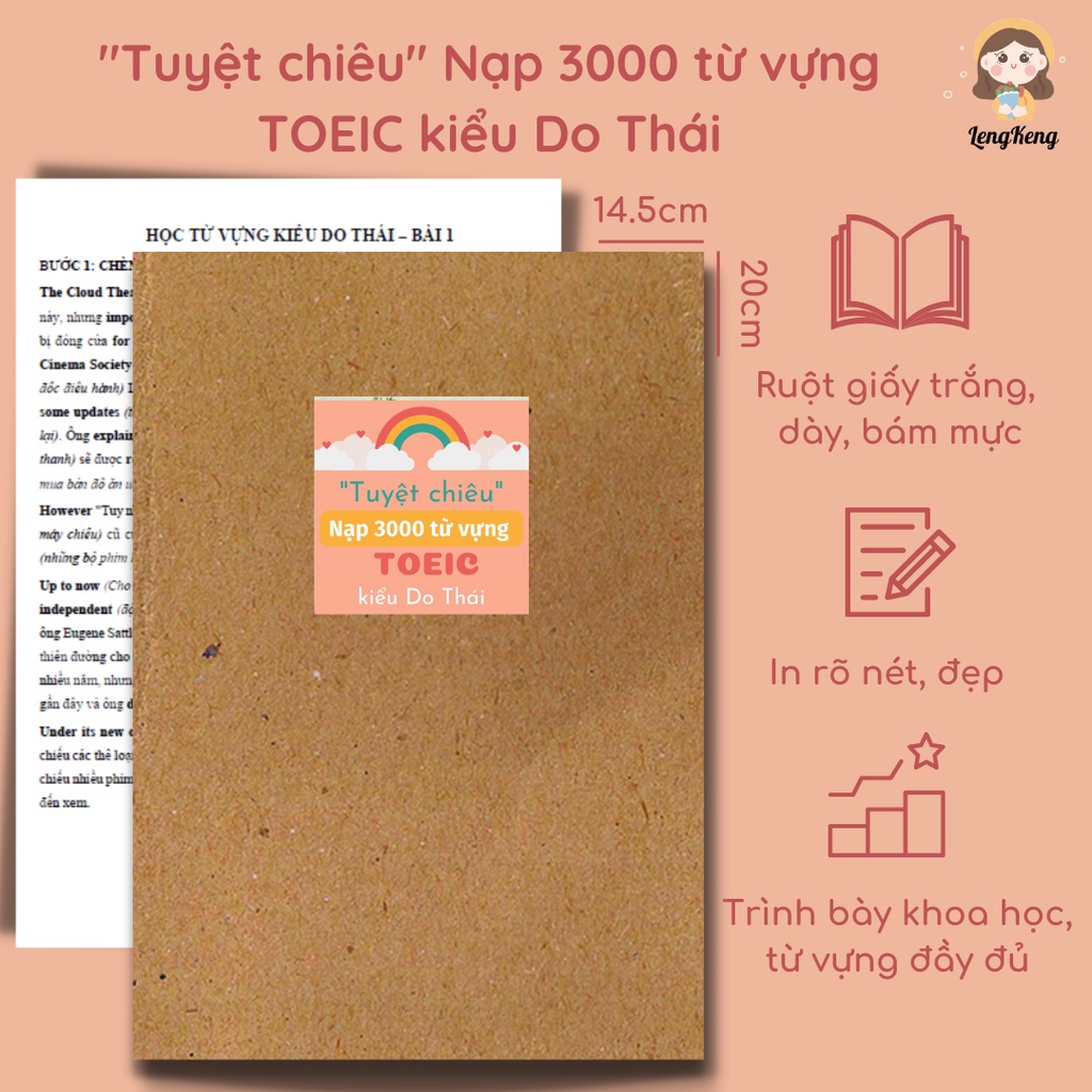 Học từ vựng tiếng Anh TOEIC