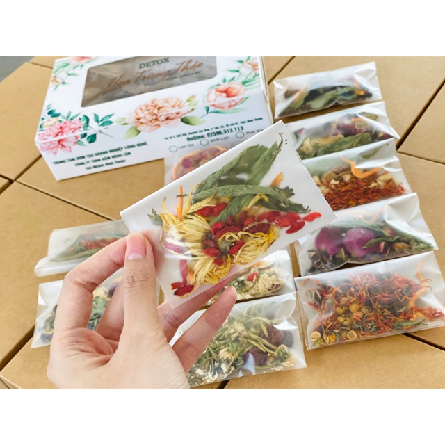 Detox Hoa Thảo Dược Thải độc Giảm cân thiên nhiên an toàn - Hàm lượng dược chất cao (Ảnh thật chính chủ) | BigBuy360 - bigbuy360.vn