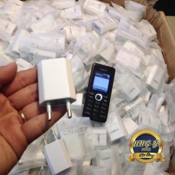 Củ sạc { cốc sạc } dẹt cubot cho iPhone