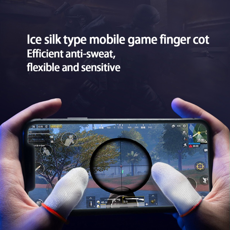 Set 4 Găng Đeo Ngón Tay Hỗ Trợ Chơi Game PUBG Trên Điện Thoại