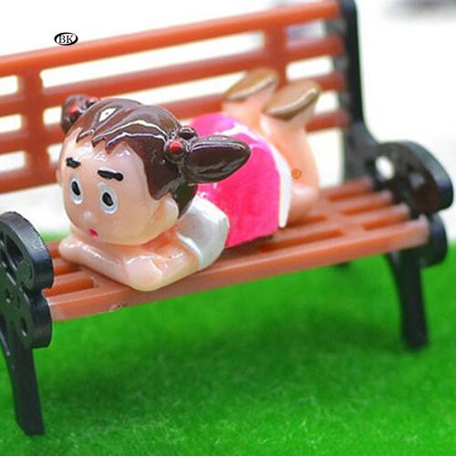 Bình Nước BK Kiểu Dáng Đơn Giản Hiện Đại✿ Đồ trang trí Ghế Dài Công Viên Mini Trang Trí Sân Vườn