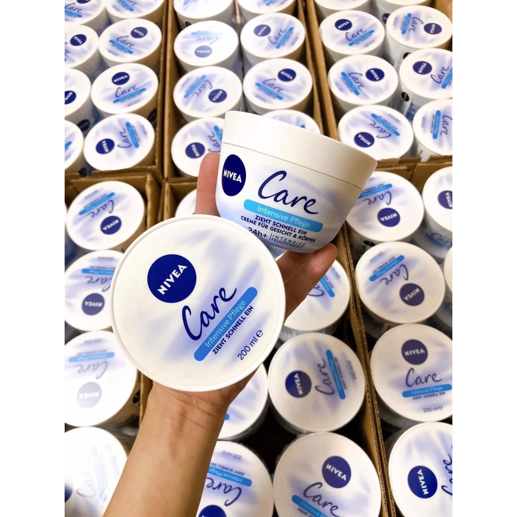 Kem dưỡng ẩm Nivea Care 200ml của Đức - Shop Melyca