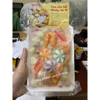 Viên Thả Lẩu Thập Cẩm/ Viên Thả Lẩu Hồng kong/ Mix Thả Lẩu Thập Cẩm 500Gr - Loại Ngon