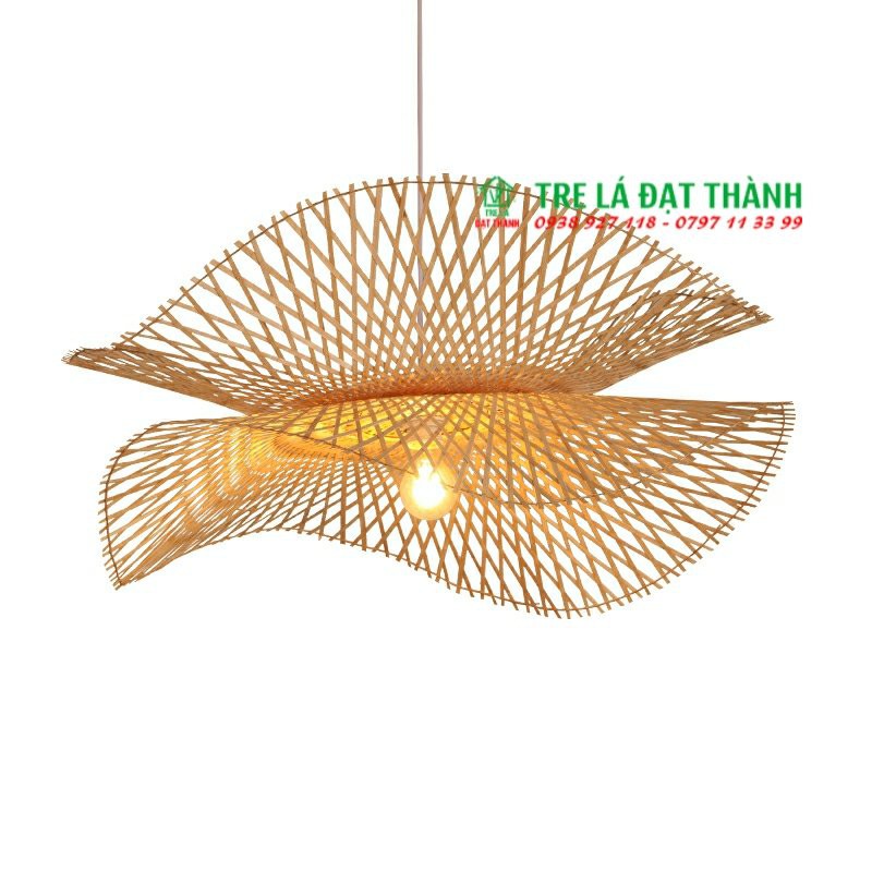 Đèn tre lá sen,trang trí quán ăn ,nhà hàng, homestay, spa