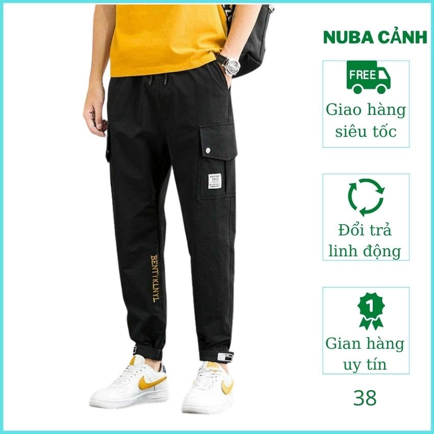 Quần jogger nam cao cấp chất kaki thời trang phong cách trẻ, quần baggy NUCA 38