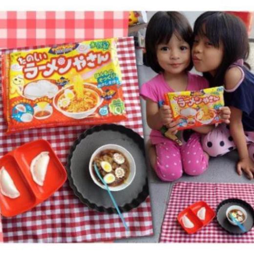 ( KIBO ) Popin Cookin làm bánh kem thỏ hồng - loại đồ chơi tự làm của Nhật Bản