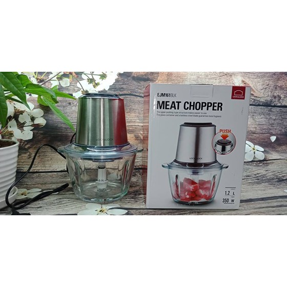 [ LOCK&LOCK - BH 1 Năm ] MÁY XAY THỊT EJM161BLK CỦA LOCK&LOCK DUNG TÍCH 1.2L- CÔNG SUẤT 350W