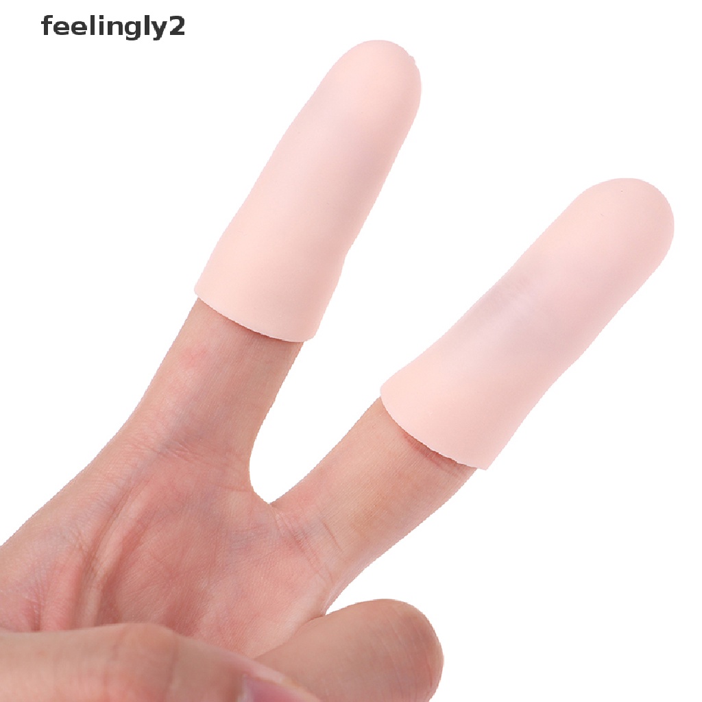 Set 10 Găng Bảo Vệ Ngón Tay Bằng Silicone Tiện Dụng