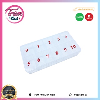 Hộp Đựng Móng Giả ( Loại to 1000 móng )