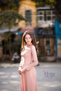 Áo dài lụa kèm quần