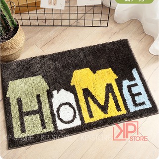 Thảm lâu chân lông xù Home