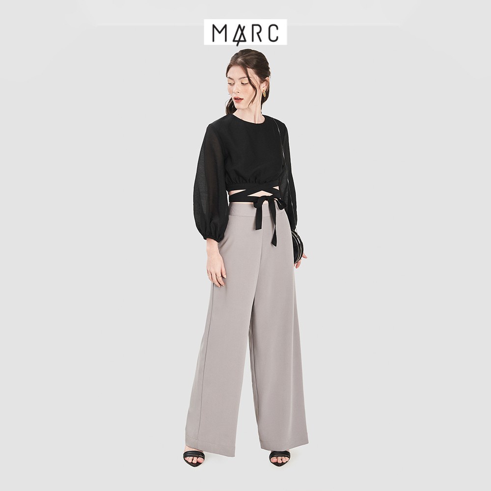 Quần nữ MARC FASHION ống suông lưng cao dây kéo sau CBMH0497