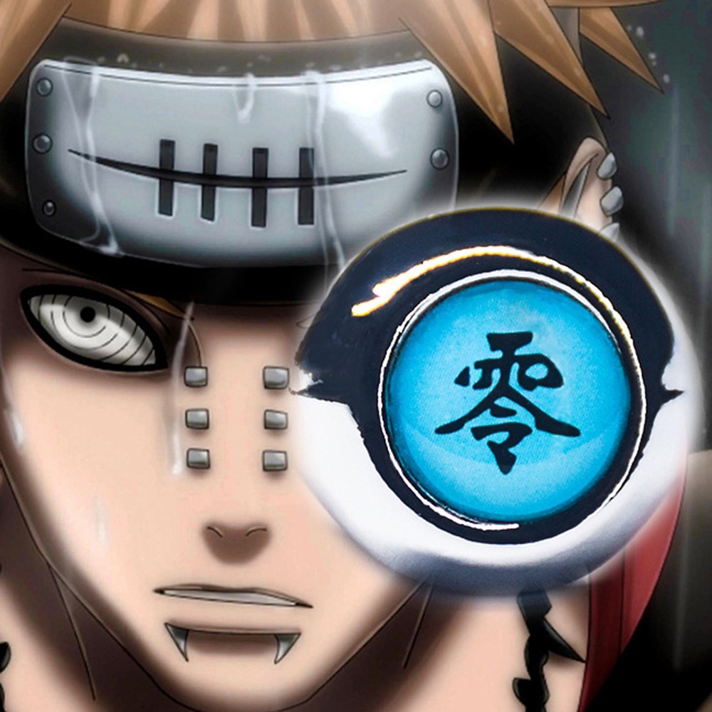 Nhẫn đeo tay nhiều màu họa tiết anime Akatsuki Itachi Pain Orojimaru Zhu-Rings thời trang cho nam và nữ