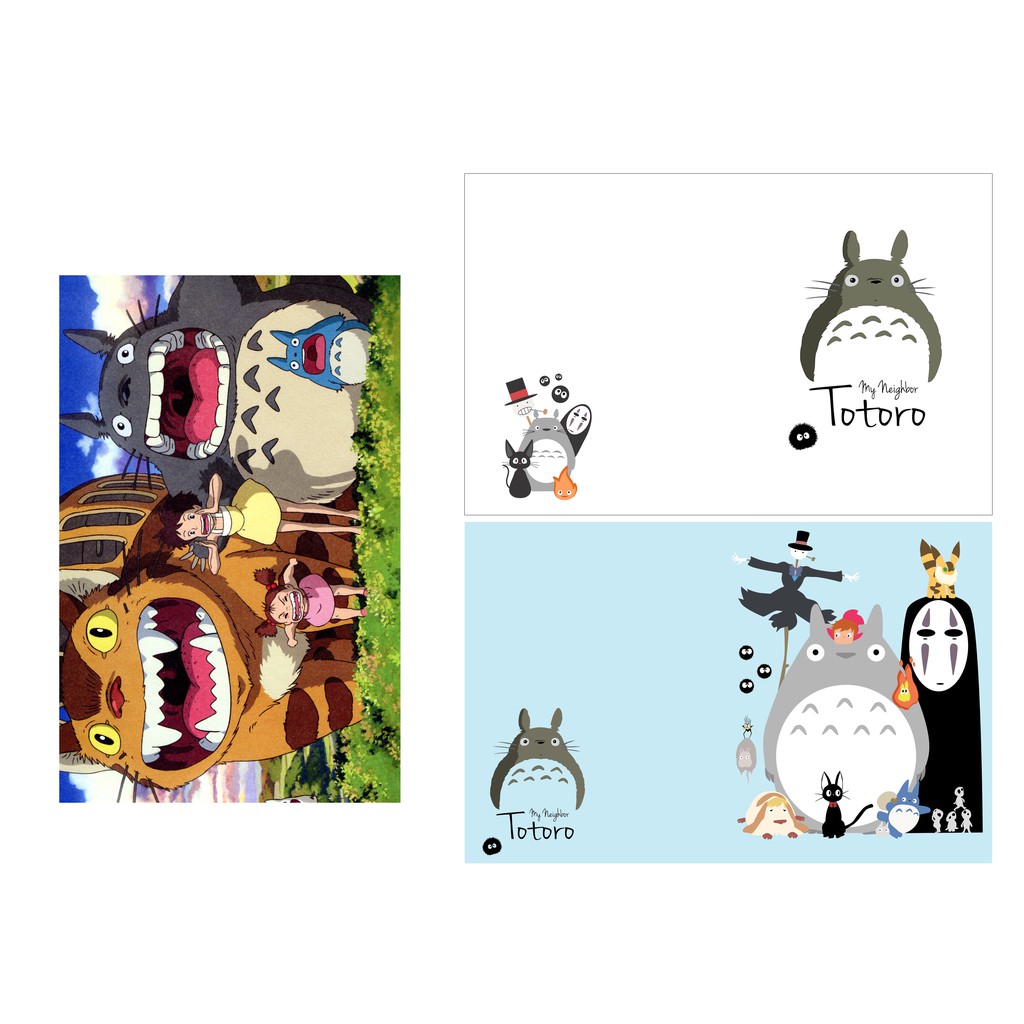 SB7 sổ kèm bút totoro sổ kèm bút hoạt hình cute dễ thương