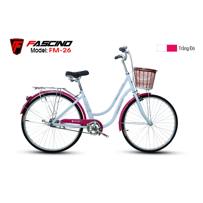 Xe Đạp Phổ Thông 26 INCH FASCINO FM26