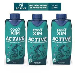 Cocoxim Active - Thức uống Isotonic từ nước dừa tươi dung tích 330ml/Hộp