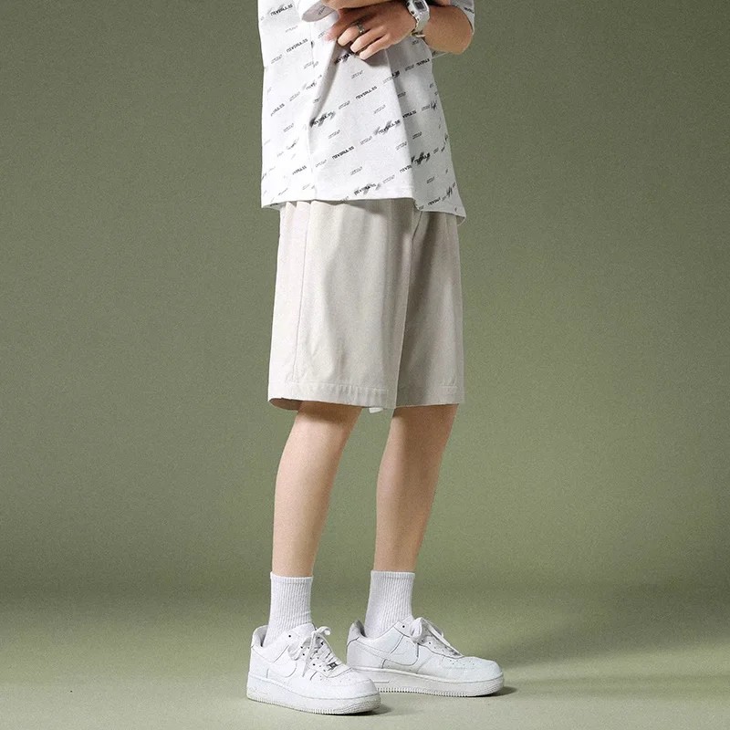 Quần short thể thao màu trơn đơn giản dành cho nam