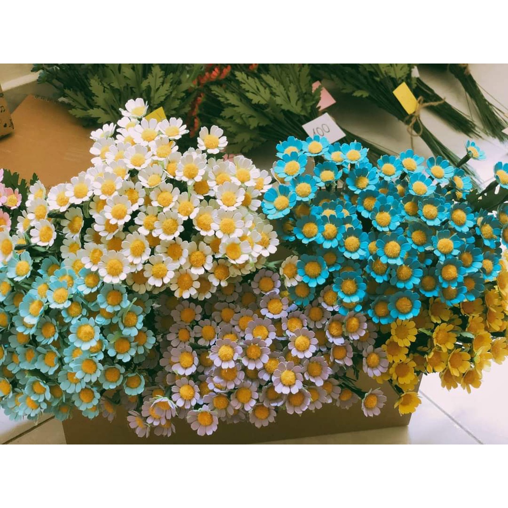 Hoa Cúc Tana, hoa giả decor trang trí cực xinh