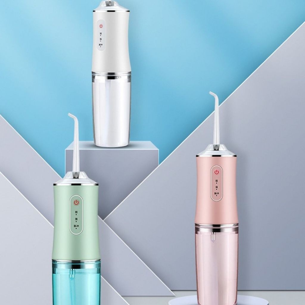 Tăm nước Oral irrigator, Máy tăm nước vệ sinh răng miệng cho người niềng răng và viêm răng