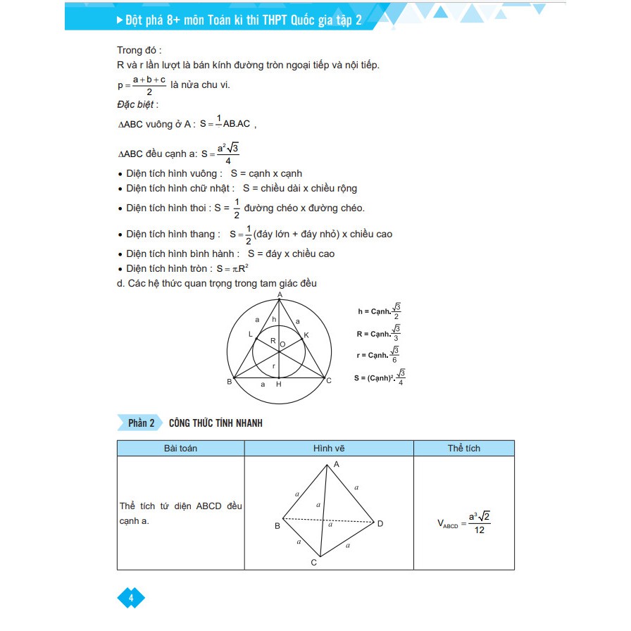 Sách - Đột phá 8+ môn Toán tập 2: Hình học.