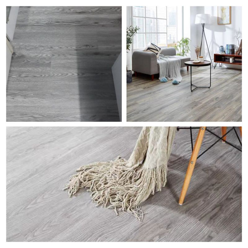 Tấm Sàn Nhựa Giả Gỗ Sẵn Keo, Kích Thước 45,5x15,4cm - Dày 2 ly Cao Cấp