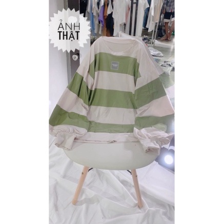 Áo Thun Dài Tay Form Rộng Tay Bồng Unisex Nam Nữ Phong Cách Ulzzang