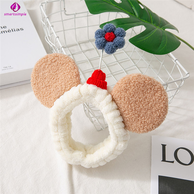 Băng đô cài tóc hình tai chuột Mickey độc đáo chất lượng cao