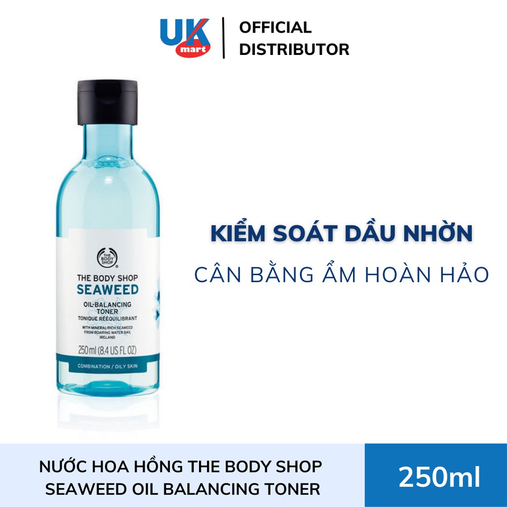 Nước hoa hồng The Body Shop Seaweed Oil Balancing Toner 250ml