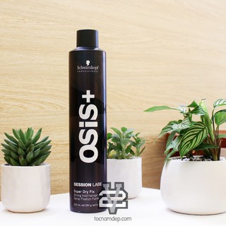 Gôm xịt tóc Osis+ Session Label Black 500ml  100% chính hãng Schwarzkopf - Đức