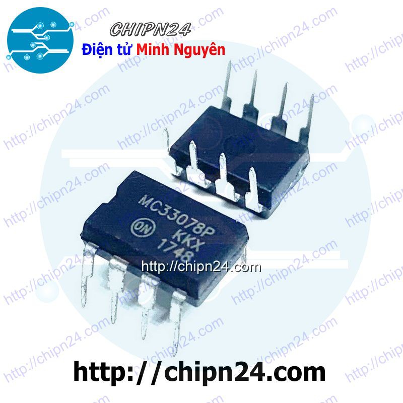 [1 CON] (DIP) IC MC33078 DIP-8 (MC33078P 33078)