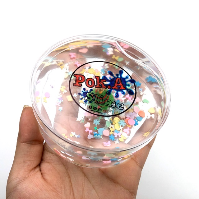 Slime Gift under the Tree - chất Clear Slime