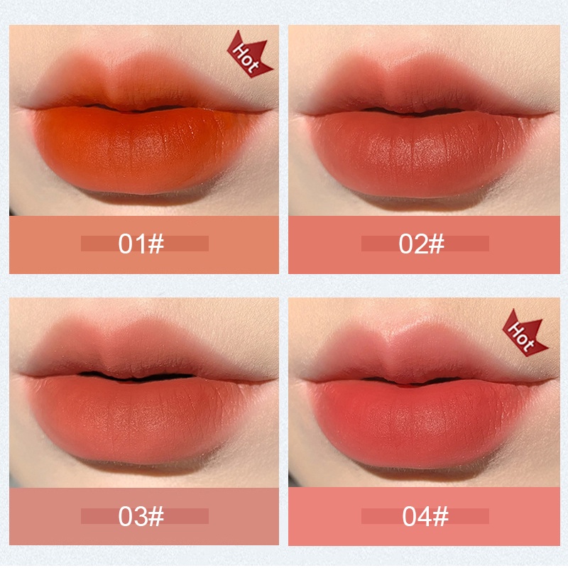 [Hàng mới về] Son môi nhung lì màu sắc  cao cấp hiệu quả