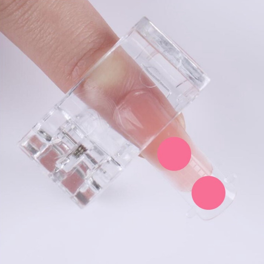 Giá Đỡ Đầu Móng Tay Giả Bằng Sợi Acrylic Gọn Nhẹ Dễ Vệ Sinh