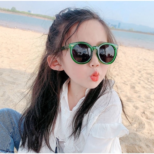Mắt Kính Tráng Gương 2 Gọng Sành Điệu Cho Bé Trai Bé Gái