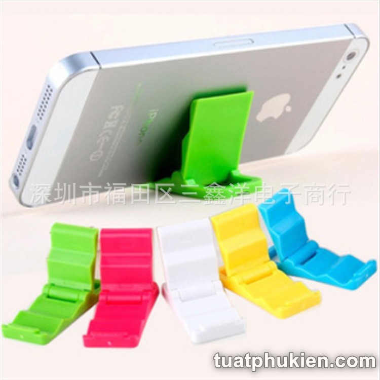 10 Giá đỡ điện thoại mini nhiều màu gắn được vào móc chìa khóa
