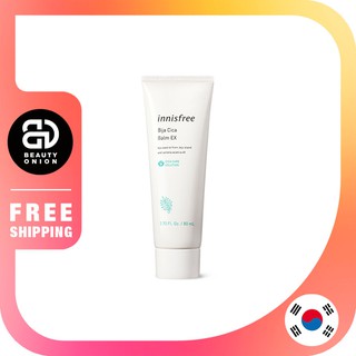 [Innisfree] GEL LÀM DỊU VÀ PHỤC HỒI DA MỤN, DỄ KÍCH ỨNG INNISFREE BIJA CICA BALM EX 80ML + Samples