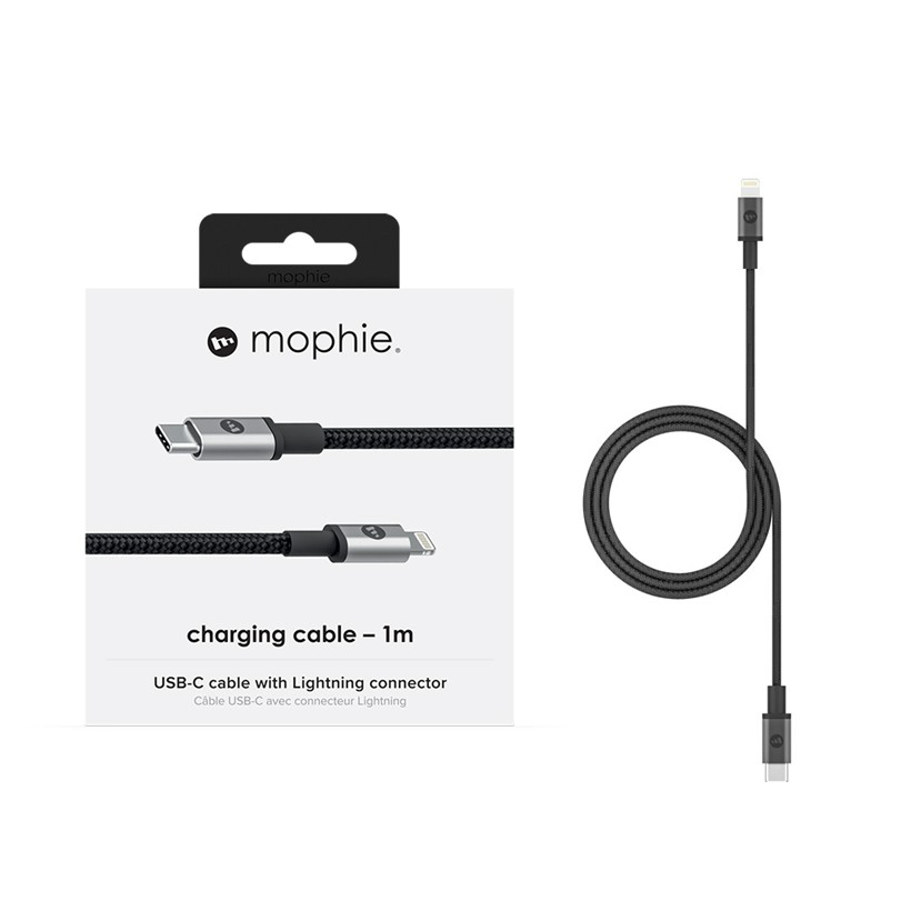 Cáp USB-C To LNing Mophie 1M - dành cho iP/nhà Táo