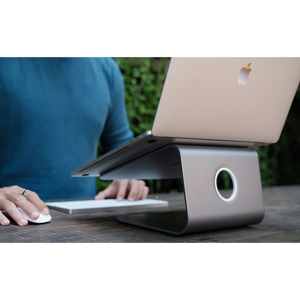 Giá Đỡ Tản Nhiệt Rain Design (USA) Mstand Xoay 360 độ cho Macbook/Laptop/Surface - Hàng Chính Hãng RD-10074