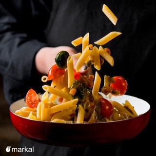 Mì spaghetti, xoắn, ống, nui penne hữu cơ Markal 500g Mamababyvn