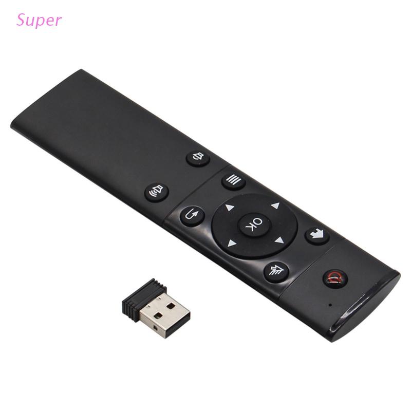 Bộ ĐiềU KhiểN ChuộT Bay Không Dây 2.4G Cho TV Box 10M KèM Phụ KiệN