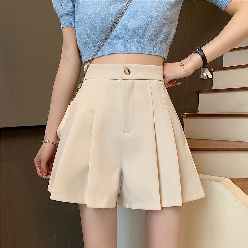 (order) Quần giả váy xoè lưng chun thoải mái ulzzang Hàn Quốc
