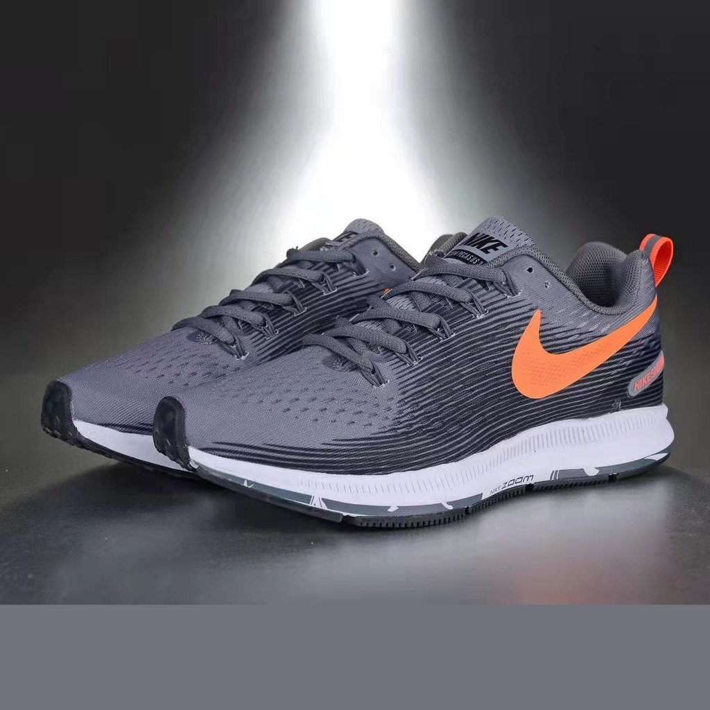 Giày Sneaker Zoomx Pegasus 34 Grey Ỏrange