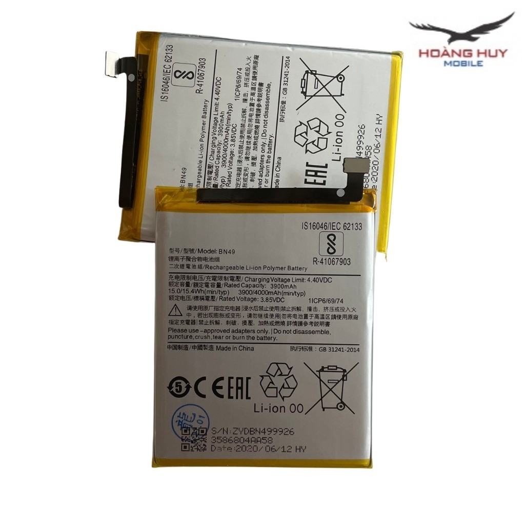 Pin Xiaomi Redmi 7A BN49 Dung Lượng 4000mAh Zin Hàng Nhập Khẩu Bảo Hành 6 Tháng 1 Đổi 1