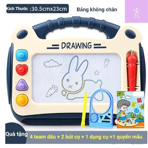 Bảng vẽ tự xóa cao cấp cho bé, bảng từ tính, tập viết, tập vẽ, Đồ Chơi Thông Minh, Đồ Chơi Giáo Dục