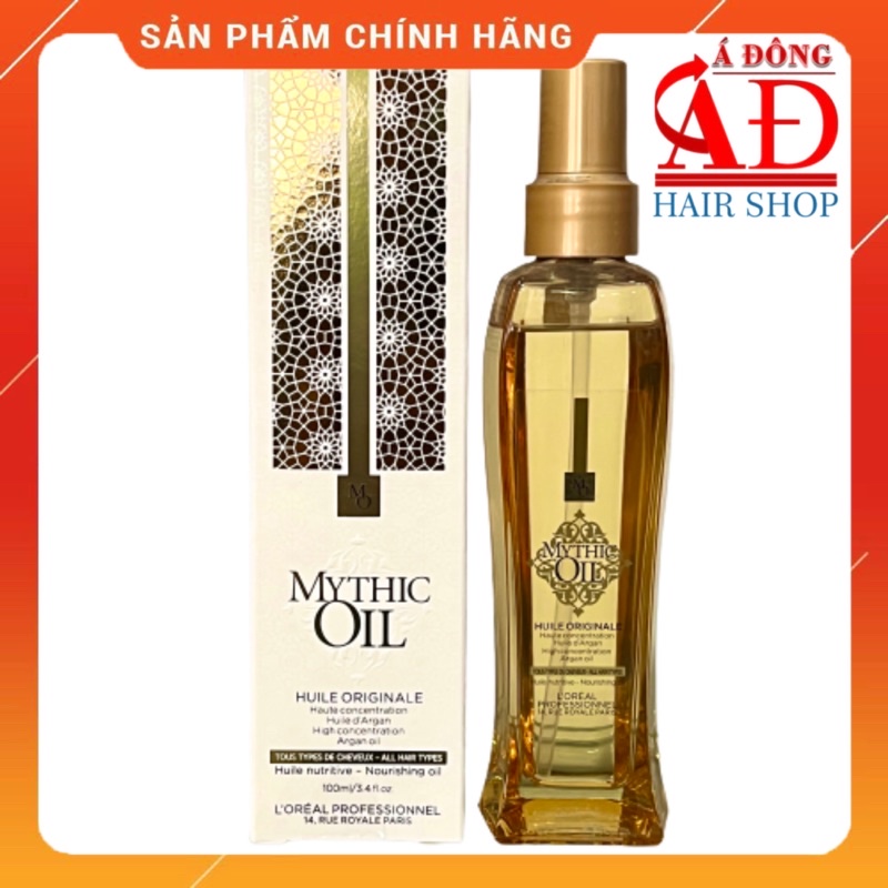 TINH DẦU DƯỠNG TÓC MYTHIC OIL L'OREAL PHỤC HỒI SUÔN MƯỢT TÓC TBN 100ML