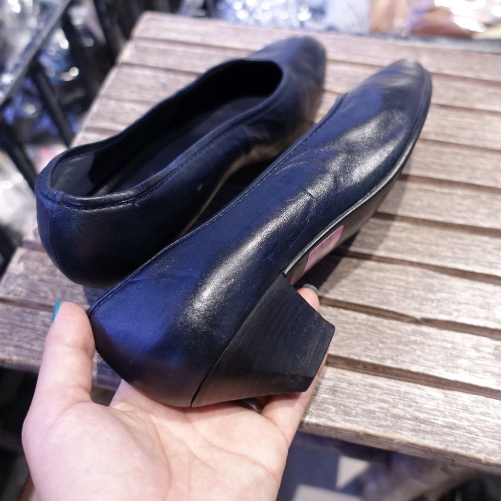 SIZE 37-GIÀY BÚP BÊ HIỆU ----DA THẬT CỦA NHẬT- HÀNG SECONHAND